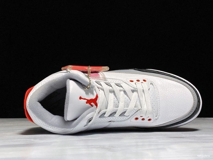 Reps TBK AQ3835-160 Jordan Tinker NRG Air Retro Red Fire mens 3 0729